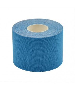 Kinesiology Tape – Ελαστική αυτοκόλλητη ταινία 5εκ Χ 5μ Μπλε
