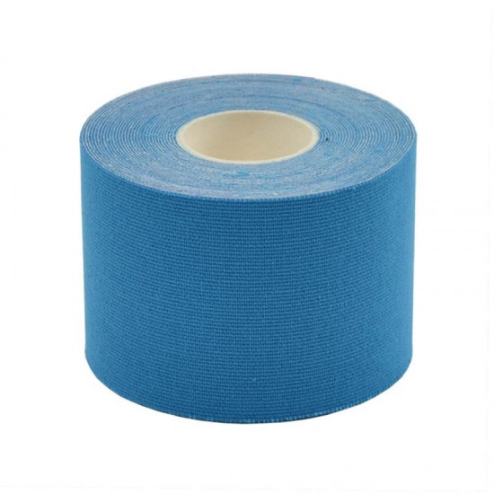 Kinesiology Tape – Ελαστική αυτοκόλλητη ταινία 5εκ Χ 5μ Μπλε