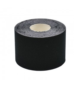 Kinesiology Tape – Ελαστική αυτοκόλλητη ταινία 5εκ Χ 5μ Μαύρο
