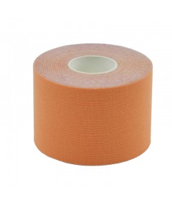 Kinesiology Tape – Ελαστική αυτοκόλλητη ταινία 5εκ Χ 5μ Πορτοκαλί